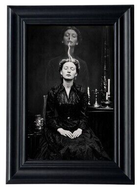 Paranormal Spirit Portrait Ghostly Vintage Oddity Victorian ghost Halloween goth